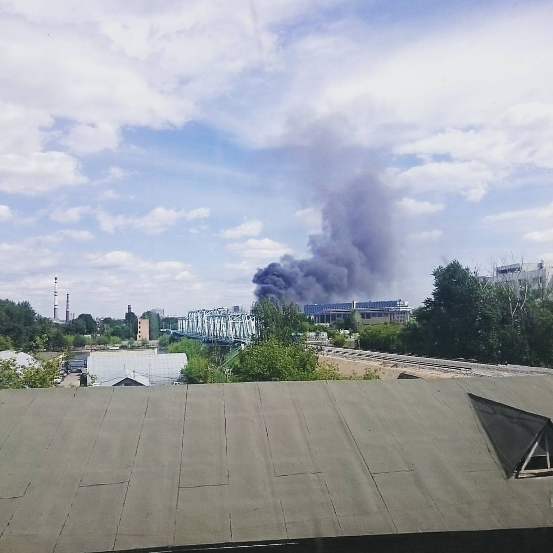antonb_ru в LOOKY — Что-то нехило горит в районе Варшавского шоссе