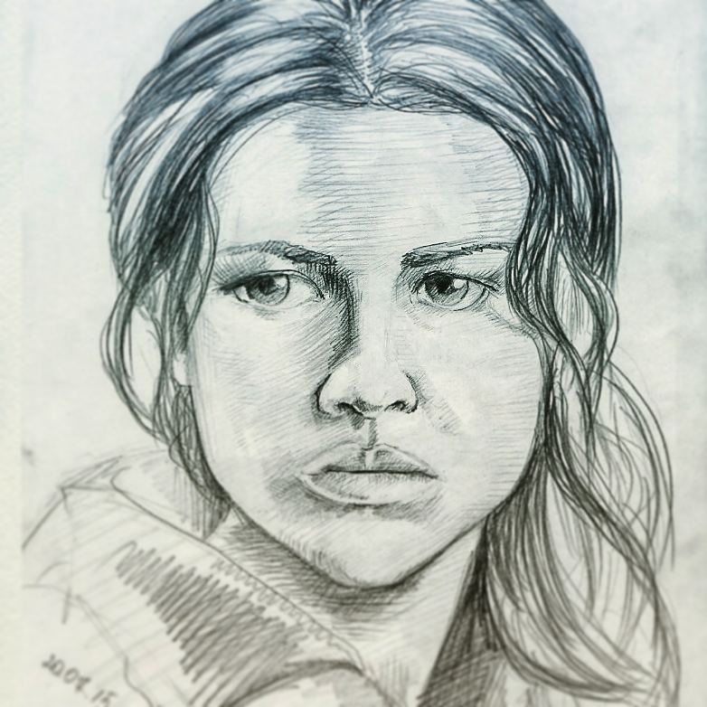 alesaalice в LOOKY — #myart  #portrait #pencil