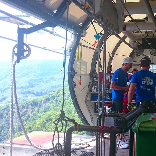 renuarfly в LOOKY. #skyparksochi,#skypark,#sochi. Прыжок высотой 207м ...