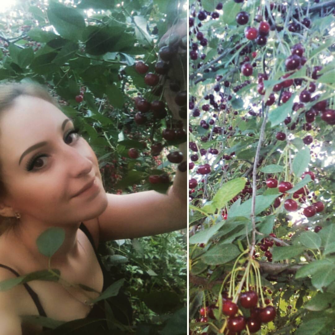 tane4ka_katysheva в LOOKY — Вишневое настроение!😊🍒#вишневыйсезон #вишня #лето2016