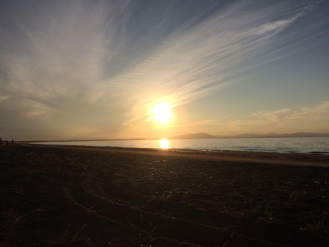 kletchataya в LOOKY — #sakhalin_beautiful#Охотскоеморе#закат#пляж#берег#море#песок