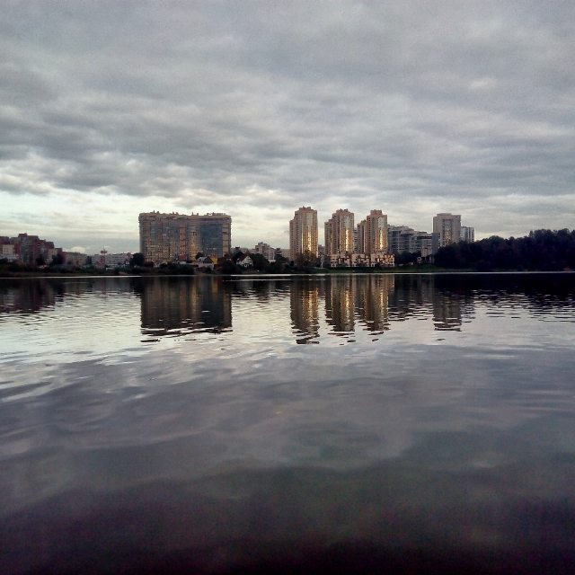 u_vladmira в LOOKY — #Озерки #отражение #СанктПетербург #спб #пейзаж #городскойпе
