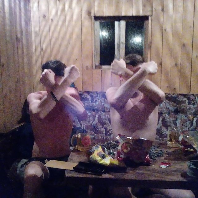 cufshin в LOOKY. . С Серёгой,  Брат спа...