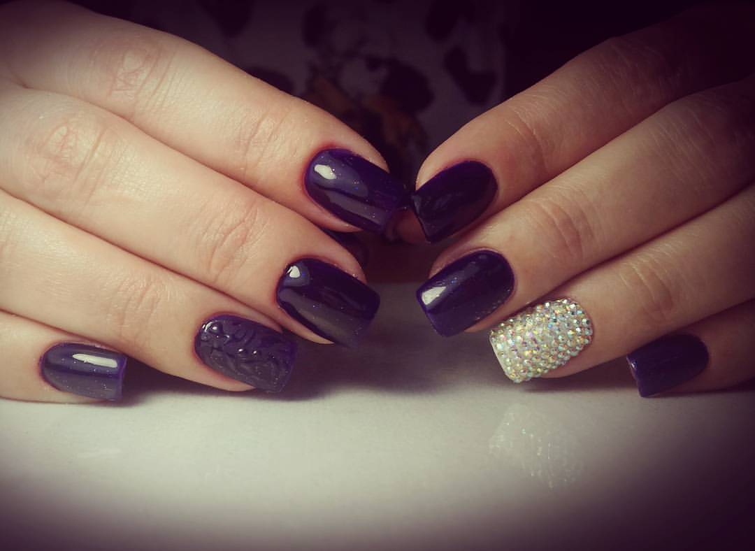 morozova_margo_v в LOOKY — Коррекция с покрытием,инкрустации стразами#коррекция #наращи