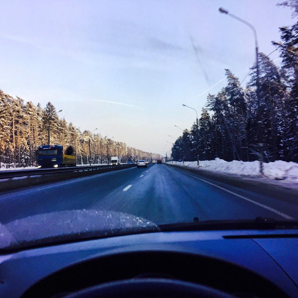sasha_grad92 в LOOKY — #Дорога #Пенза #Volkswagen #Polo #Реальный #Москва #Зима❄️#К