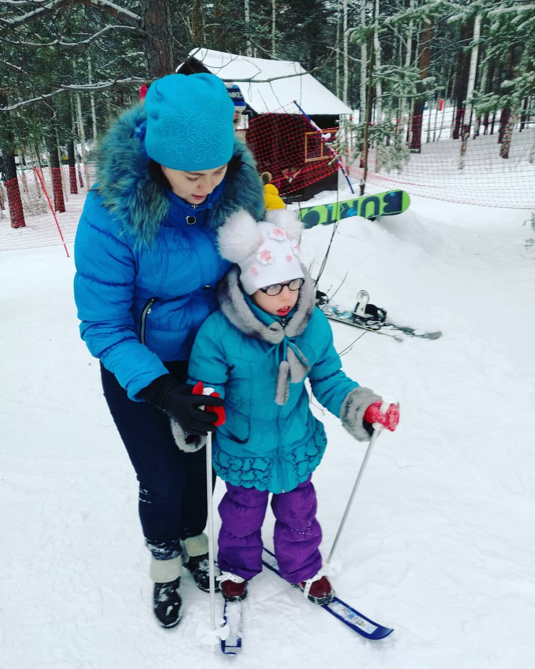 danilinanata в LOOKY — #сНастюшей #уктус #горки #отдых #лыжи🎿 #каникулы #семья