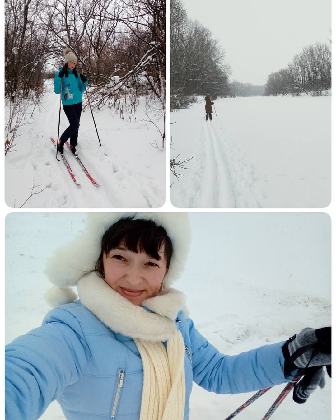 rozzzzzita в LOOKY — В Новый год на лыжах!))#новыйгод #прогулка #природа #родные 