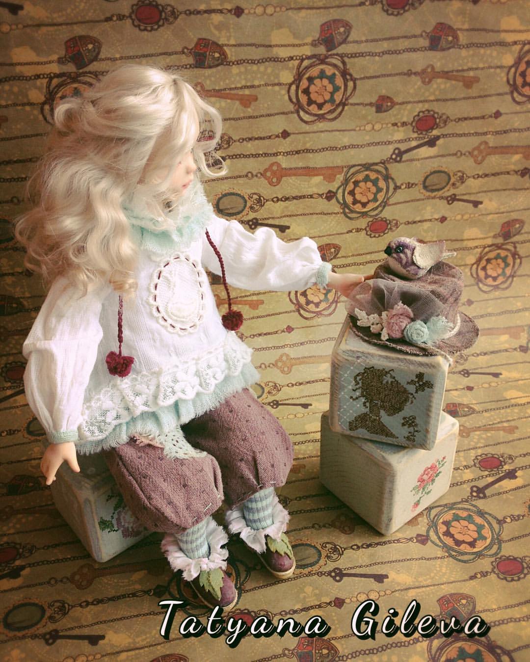 tania_gilevat_dolls в LOOKY — Воробышек #handmadedoll #handmade #куклаинтерьерная #куклару