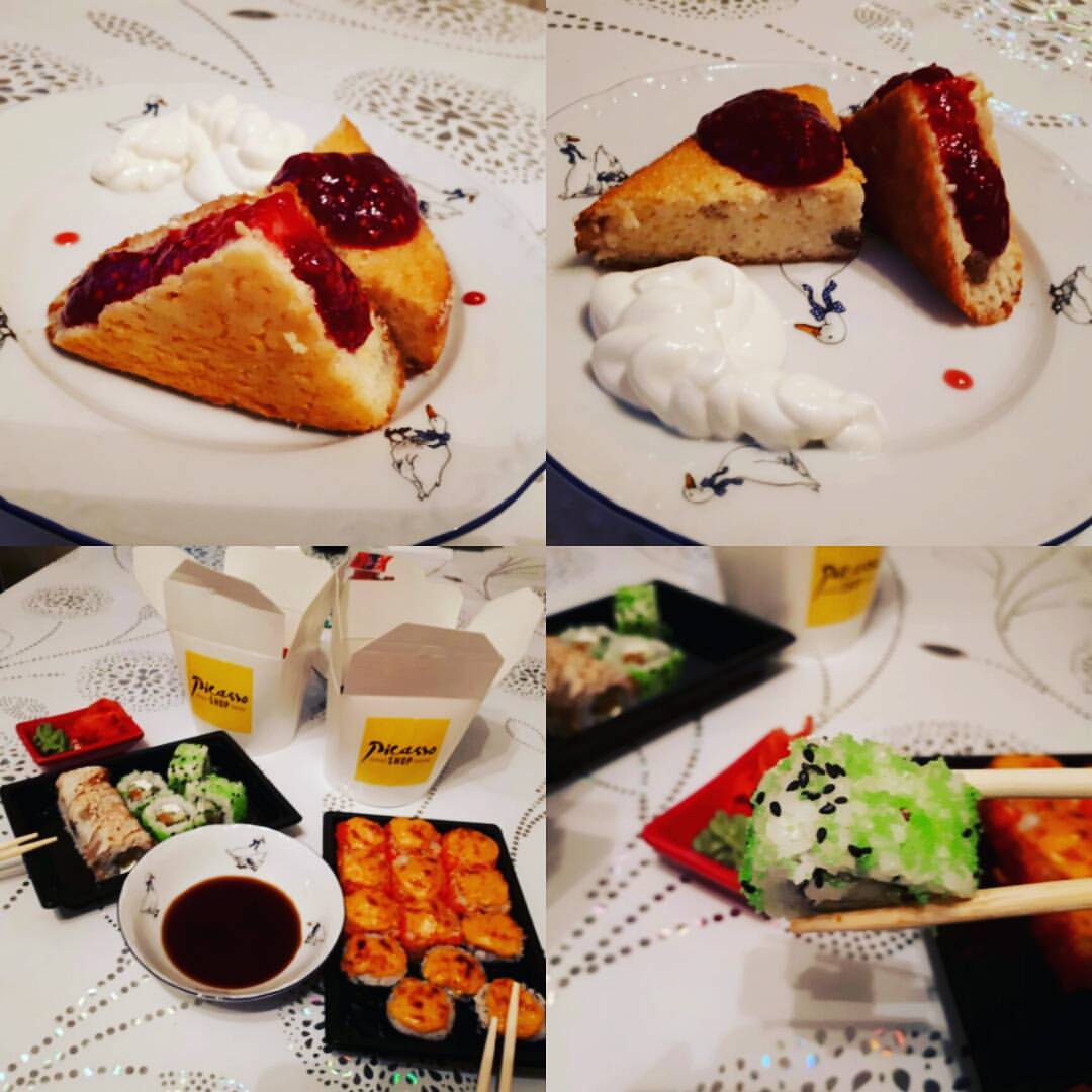 yana_krivolapova_737 в LOOKY — Люблю когда милый дома💑...я ему запеканочку с малинкой🍰...