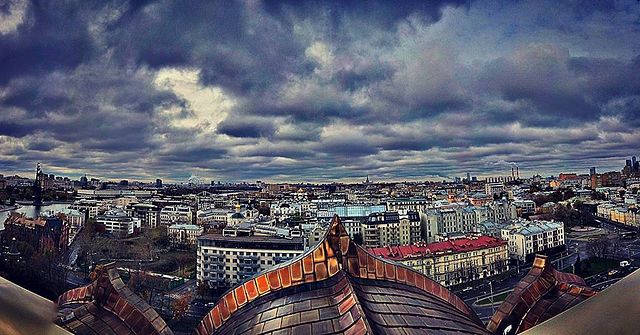 bestshopsu в LOOKY. #Москва,#день,#архитектура,#храмхристаспасителя. Вид на Москву с Храм...