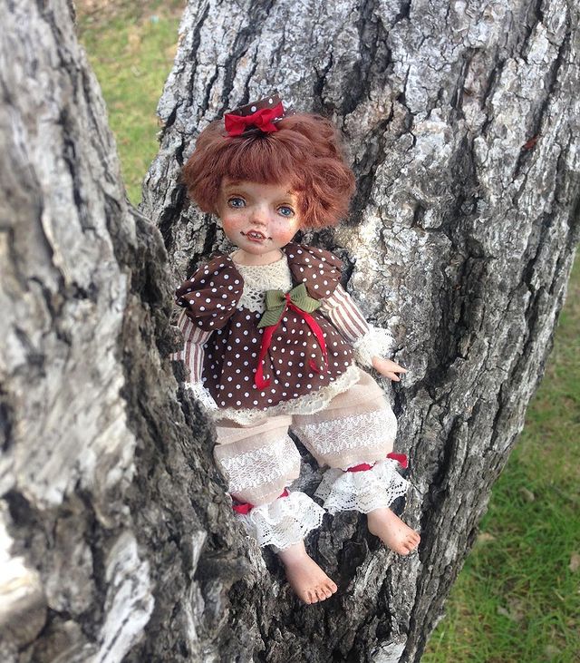 tania_gilevat_dolls в LOOKY. #куклаинтерьерная,#ручнаяработа,#dolls,#artdolls,#кукларучнойработы,#интерьернаякукла,#handmadedoll,#куклавподарок. На прогулке! Вот так...