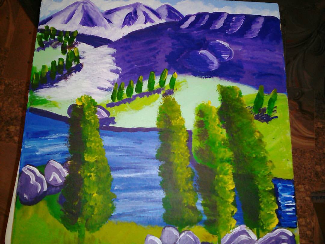 mariya_smetanina в LOOKY — Сегодня - горы. В реальности оттенки немного другие. #artyme