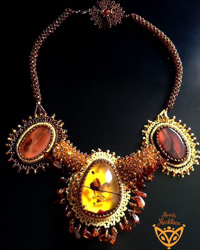 mamasnecklace в LOOKY. #amber,#beads,#glass,#naturalstone,#necklace,#beadedjewelry,#handmadejewelry,#livemaster,#yellow,#gold,#goldenbrown,#accessories,#giftidea,#beading,#украшенияизкамней,#украшенияручнойработы,#бисер,#колье,#аксессуары,#янтарь,#ярмаркамастеров. #amber #beads #glass...