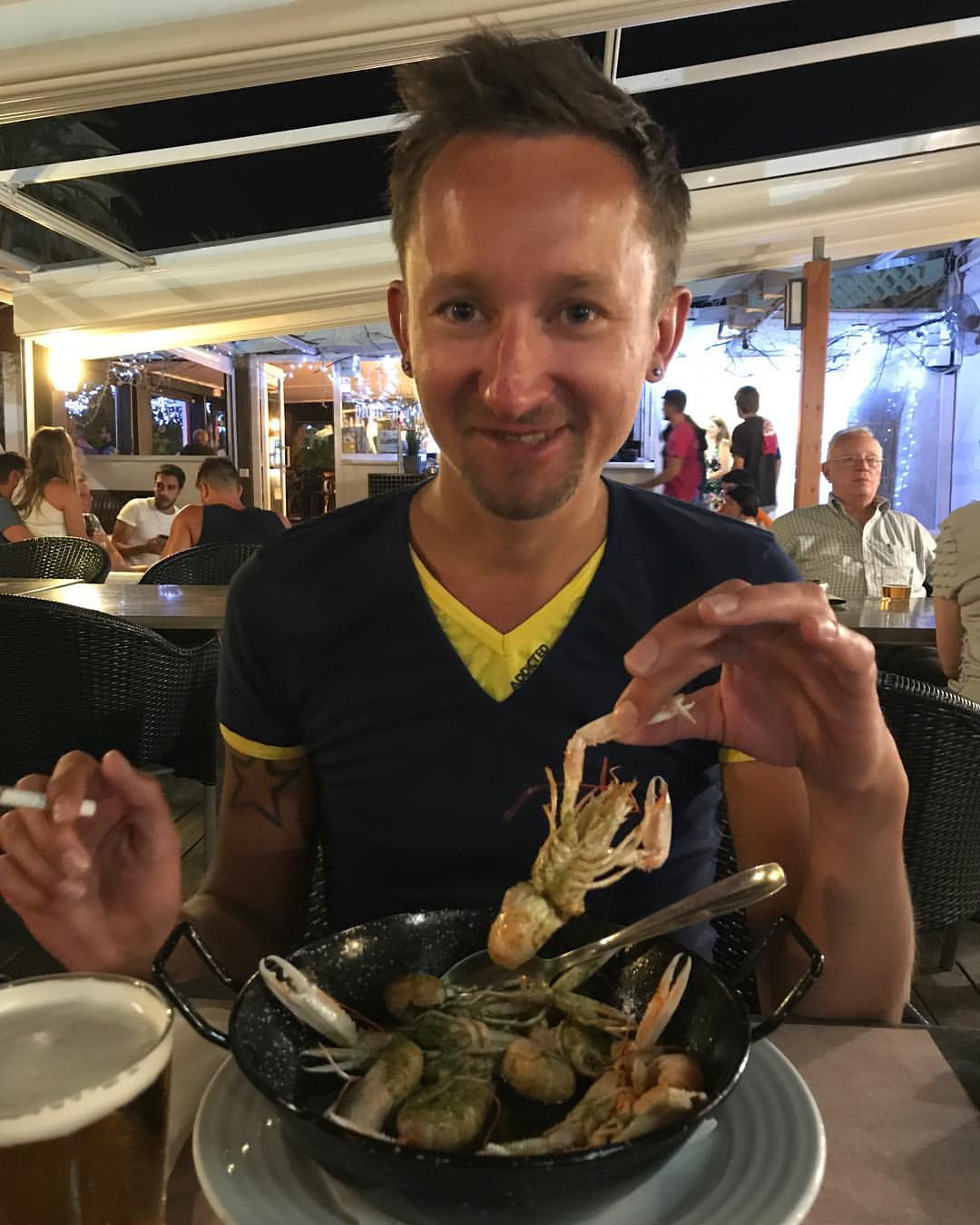 sergejules в LOOKY — Ужинаем)) escamarlanets saltades a la Bilbaina) #dinner #vac