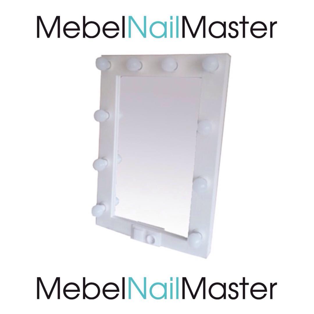 mebel_nailmaster в LOOKY — Гримерно зеркало В1000мм*Ш600мм Вертикальное на 10 светодиод