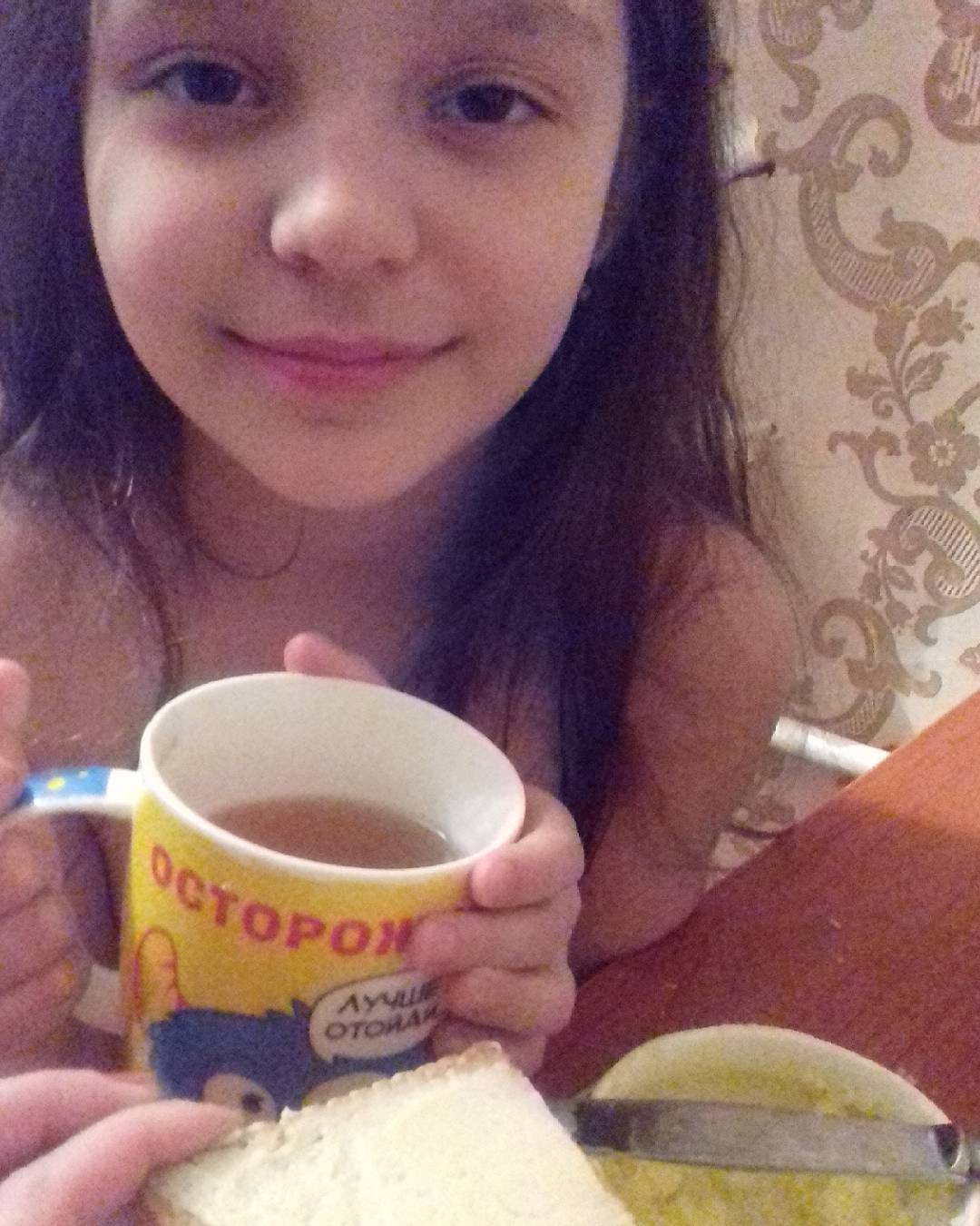 darja.kolomina в LOOKY — Вечер чаепития с #дочуля 😘💋💖❤❤❤❤масло с печеньками😜