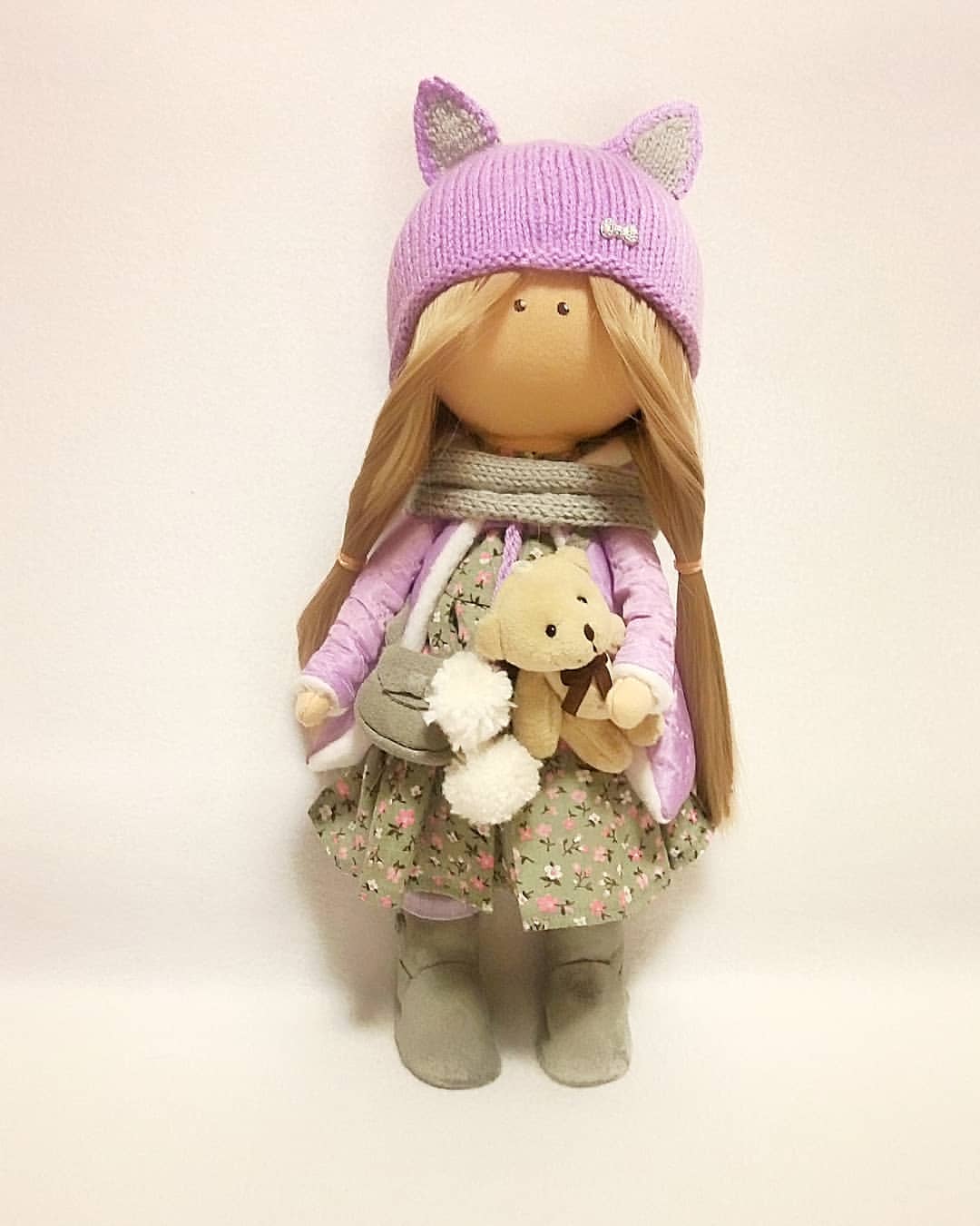 toshka_dolls в LOOKY — 🎄куколка,рост 34см,заказик для дочки🎁#кукларучнойработы #к