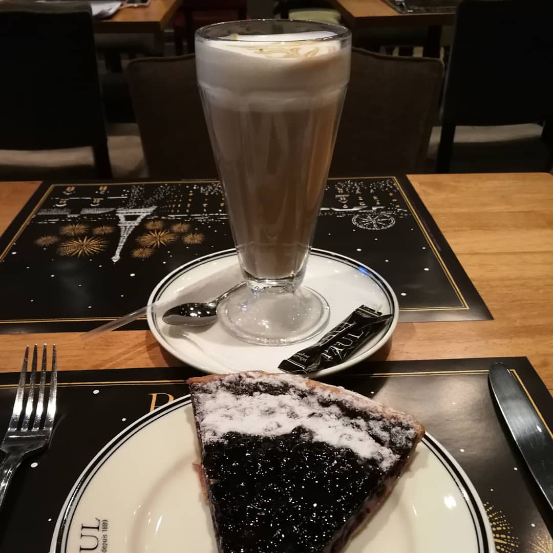 biruolga в LOOKY — Латте и черничный пирог лучшее начало субботнего утра😍
