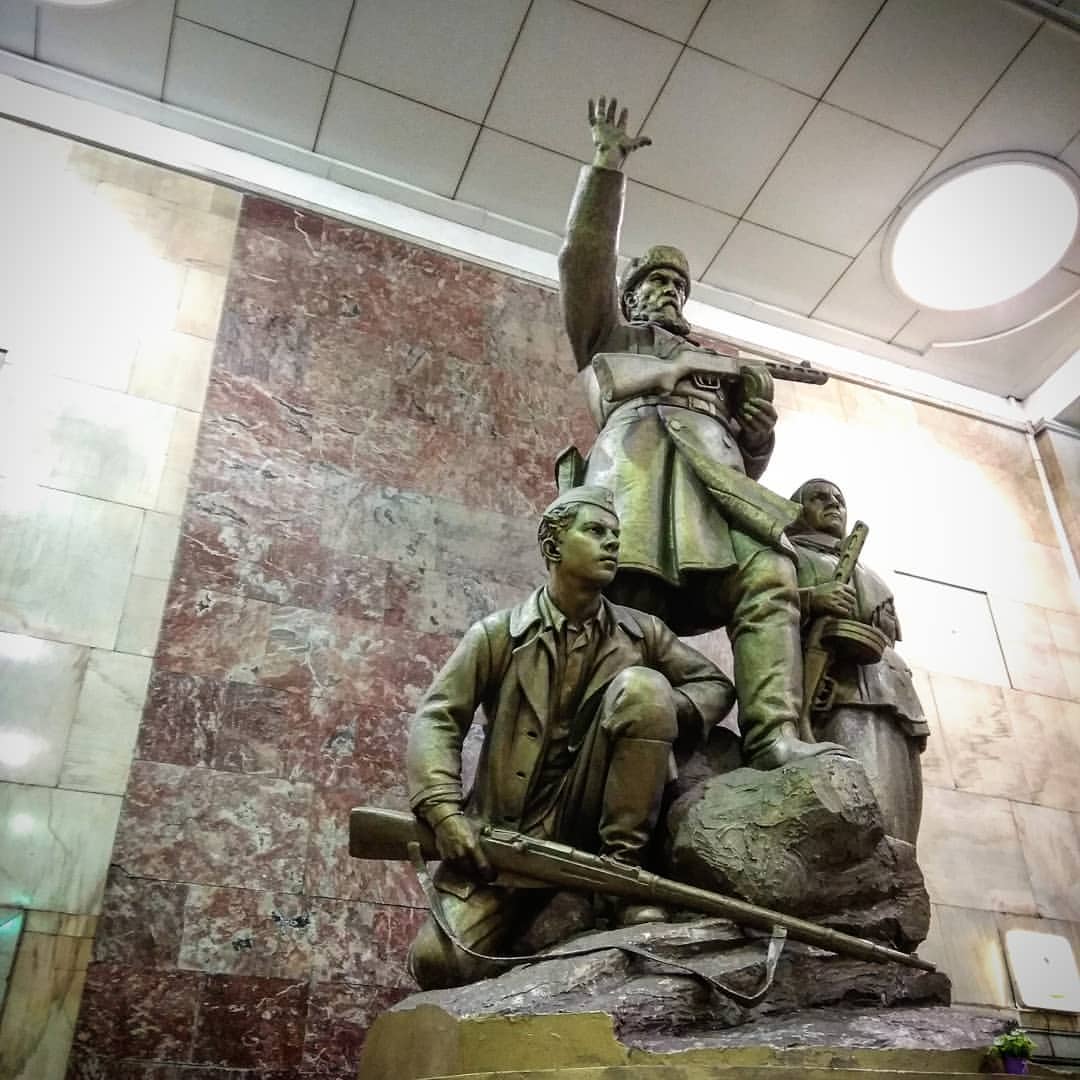 lidiya_bo в LOOKY — #Москва, станция метро, которая на несколько дней стала отпр