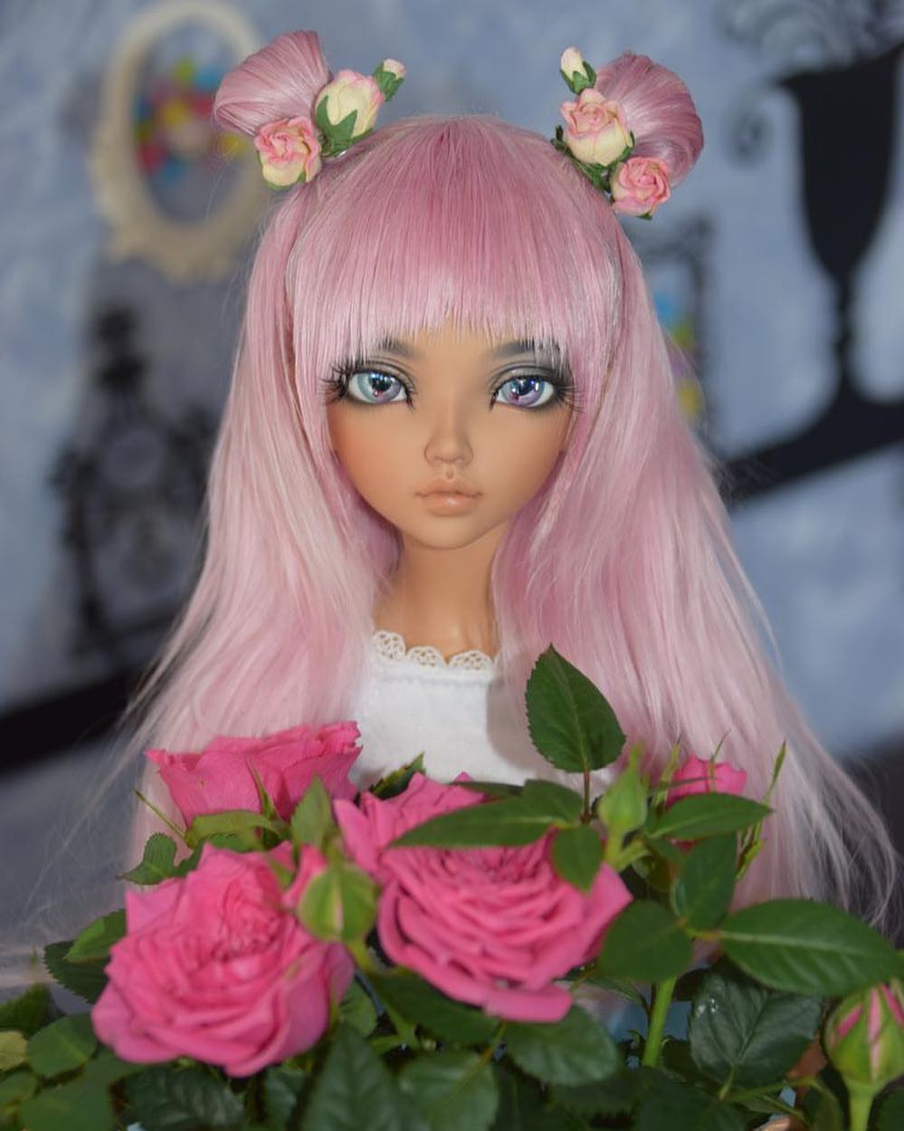 bjdarthouse в LOOKY — Мой цветочек! 🌺🌺🌺The wig is not for sale! #minifeechloe #