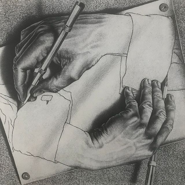 tartalya в LOOKY. #graphic,#escher,#art,#графика,#эшер,#искусство,#черноеибелое,#blackandwihte. M.C. Escher for you ...