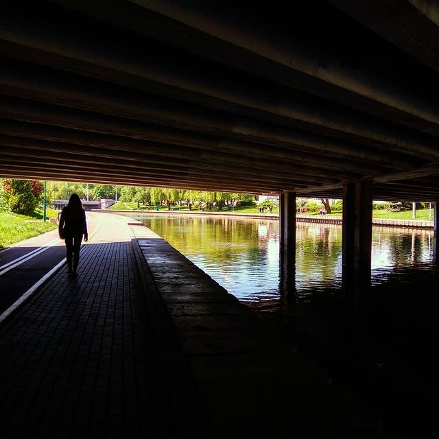g.busher в LOOKY. #Minsk,#minskparks,#minskparkgorkogo🎡💓. Очень зелёный город....