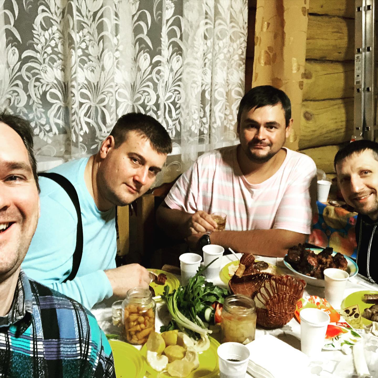 Шашлык и баня #баня #Новый год #отдых