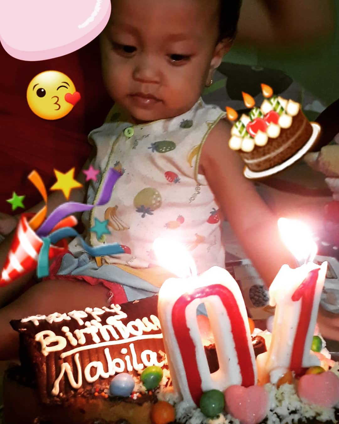 Wish you all the best my little star..
I'm so really pround with you, cause of you my life's wonderfull like a rainbow..
I think you're my inspirate for me, and i love you so much "Nabila Azzarah"..😍😘😍
