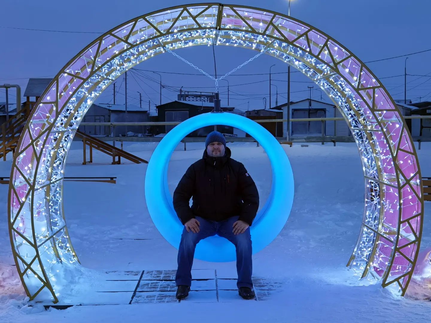 Новый год прошёл, но новогодняя атмосфера сохраняется)) #тазовский