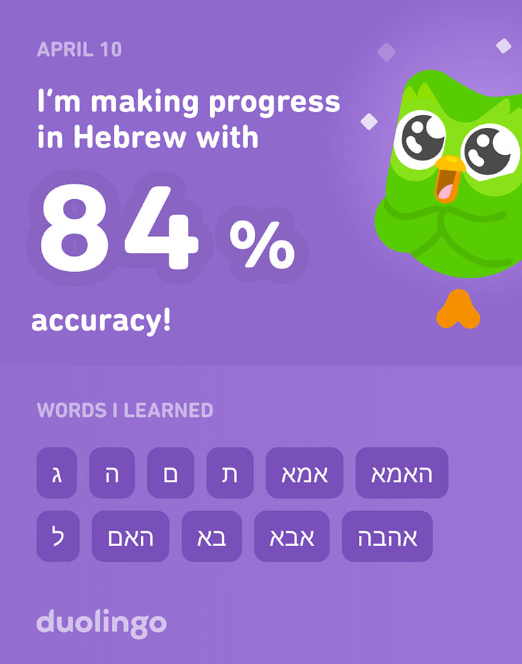 twoplus.733450 в LOOKY. . אני אוהב ללמוד עברית...