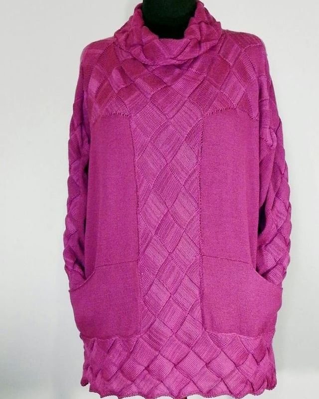 usknits в LOOKY. #вязание,#энтрелак,#пуловер,#авторскаяработа,#свитер,#ручнаяработа,#единственный,#knitting,#entrelac,#oneofthekind,#pullover,#oversized,#originaldesign,#handmade,#plussize. Finally, I can share...