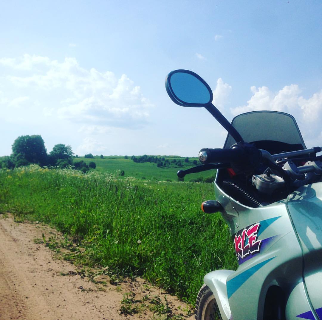 Михаил Лысь в LOOKY — #гдетовроссии #kawasaki #лето