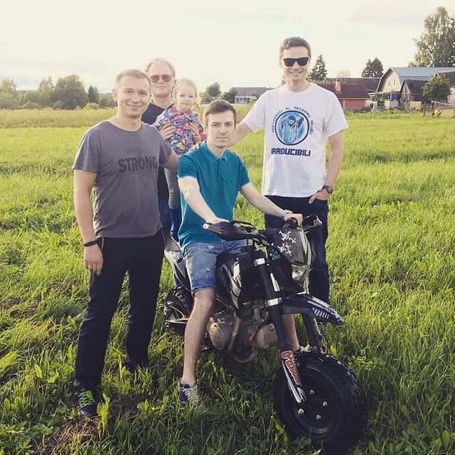 matrosk1n в LOOKY. #Мотодеревня,#pitbike. #Мотодеревня #pitbik...