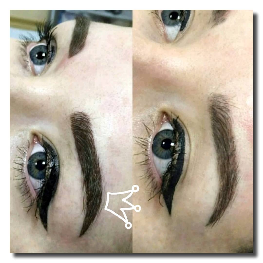 eyebrow_look в LOOKY — Бровки сразу после и через месяц перед коррекцией 👑

#допос