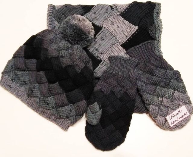 usknits в LOOKY. #knitting,#customorder,#entrelac,#fall2018,#giftideas,#handknitting,#handmade,#shadesofgrey. Custom order is read...