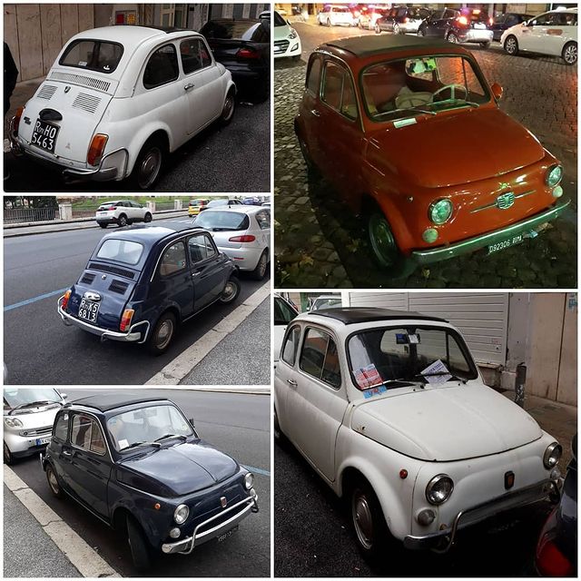 yurviko в LOOKY. #Фиат,#Fiat,#500,#Rome,#Рим. 500й легендарный #Фи...