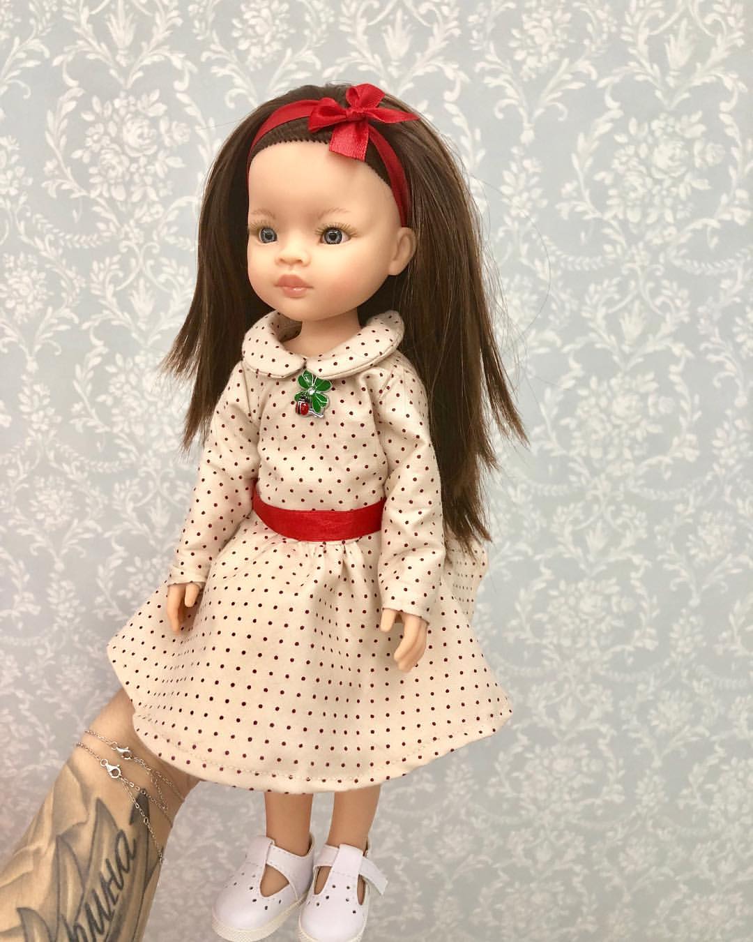 teddy_shka в LOOKY — Платье на куколку паола Рейна #паоларейна #паоларейнаодежда 