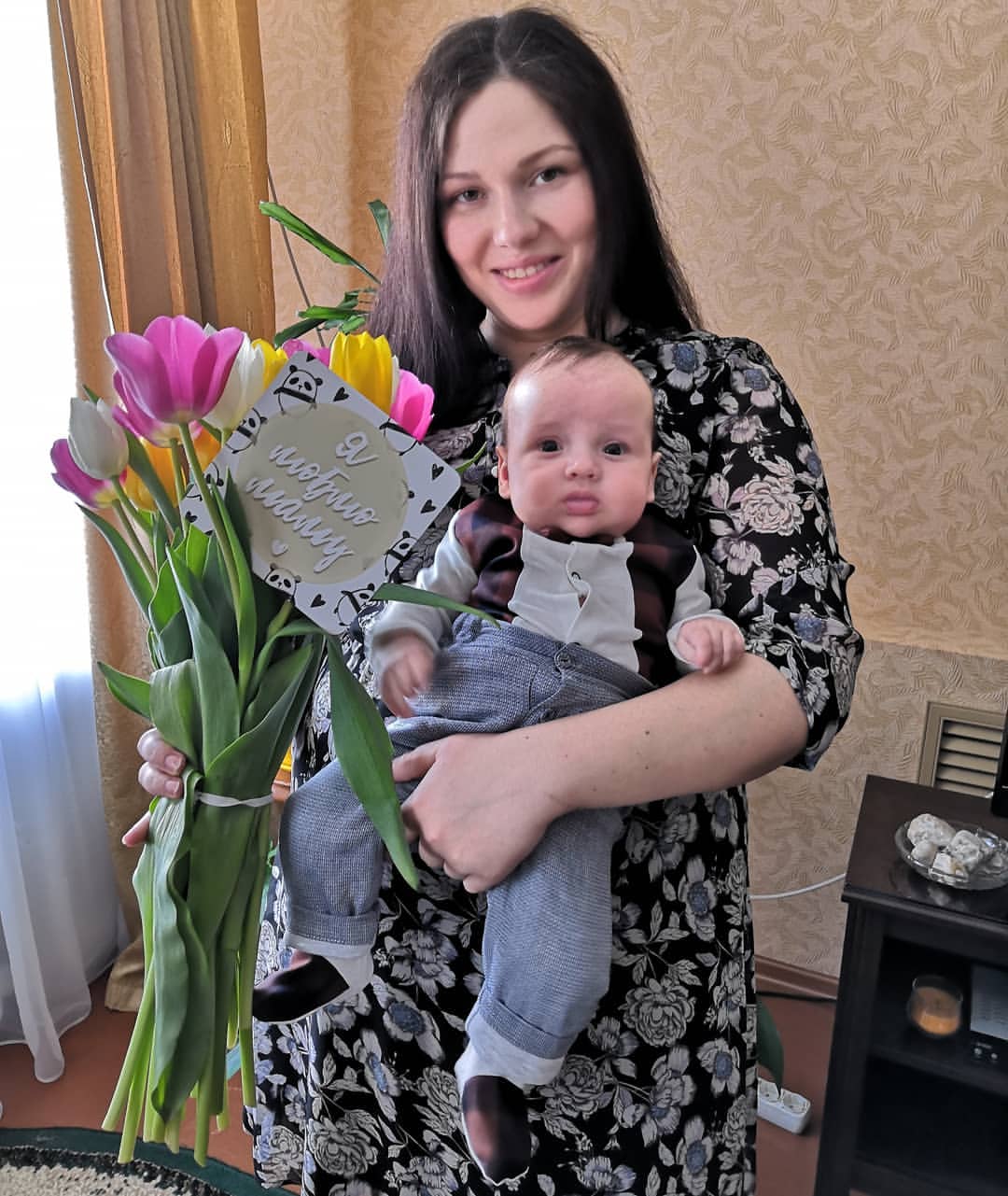 anytoch_ka73 в LOOKY — Я смысл в жизни обрела, когда сыночка родила, 
Какое счастье