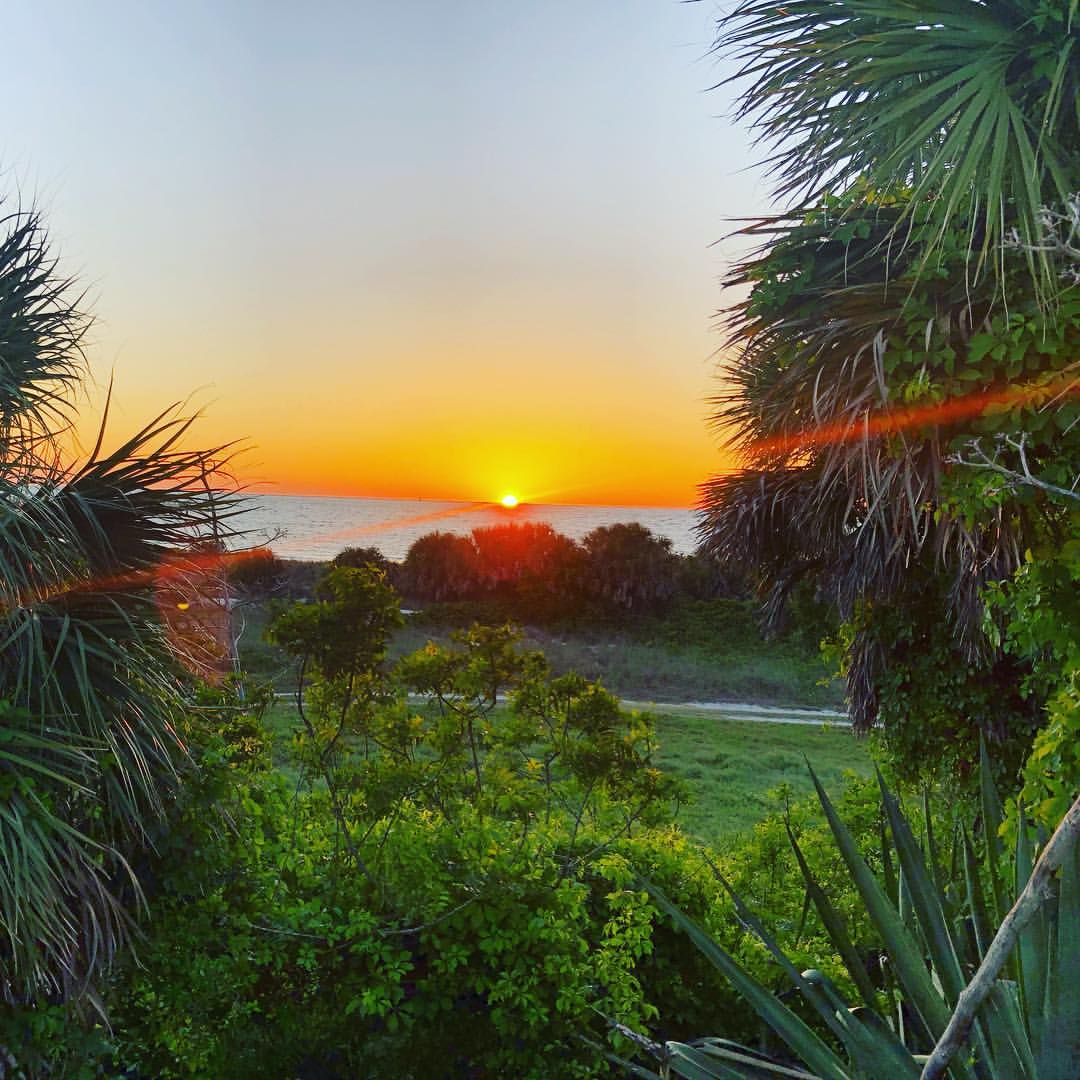 kedrov в LOOKY — И снова #закат #sunset #florida #fortdesotopark #usa #америк