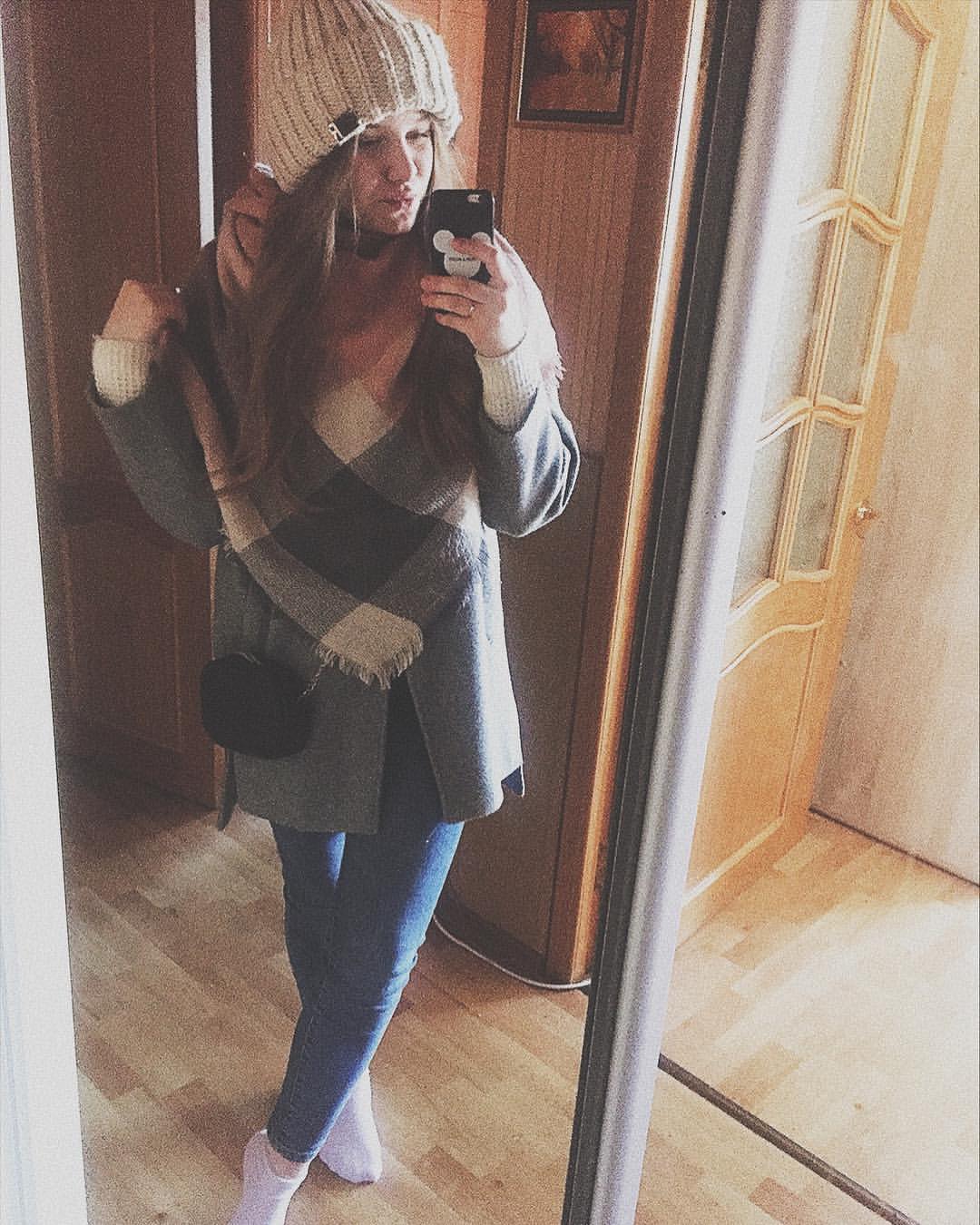 nika_sweet_lime в LOOKY — Наконец то тепло и можно ходить в пальто ☺️ но в полной экип