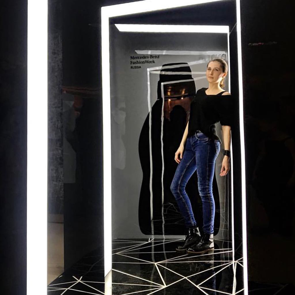 yulya_baranovskaya in LOOKY. #MBFWRussia. #MBFWRussia 2019