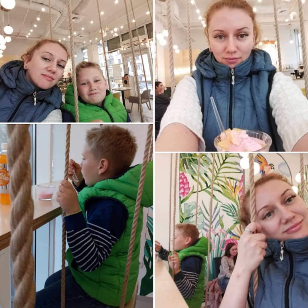 katerina_velina в LOOKY — Йогуртерия 😊 это очень вкусно. Я попала в детство👶 Мы с Ол