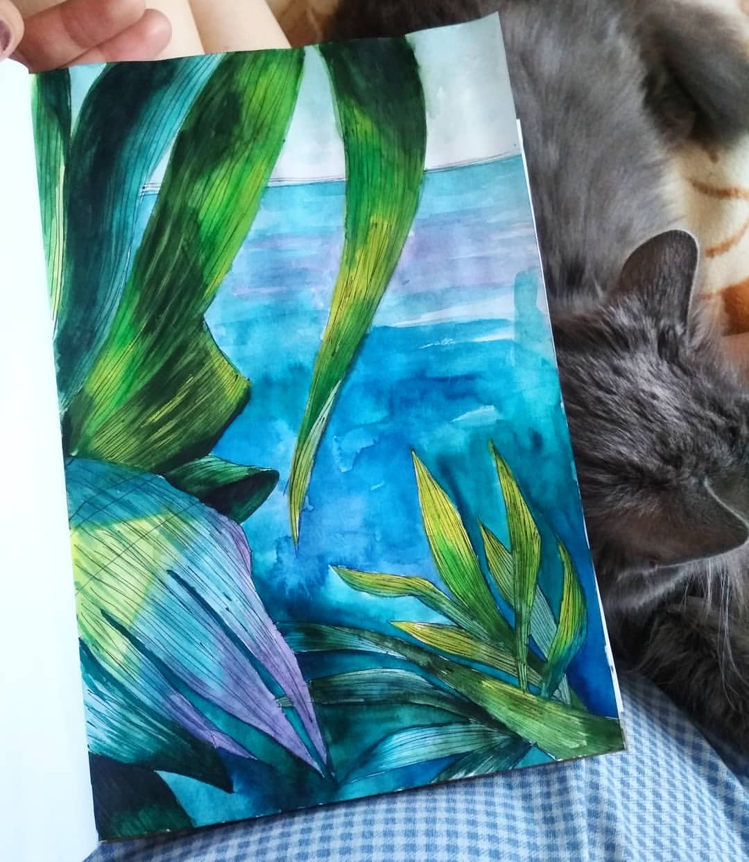 artist_daria_britikova в LOOKY — #art #акварель #рисунок #живопись