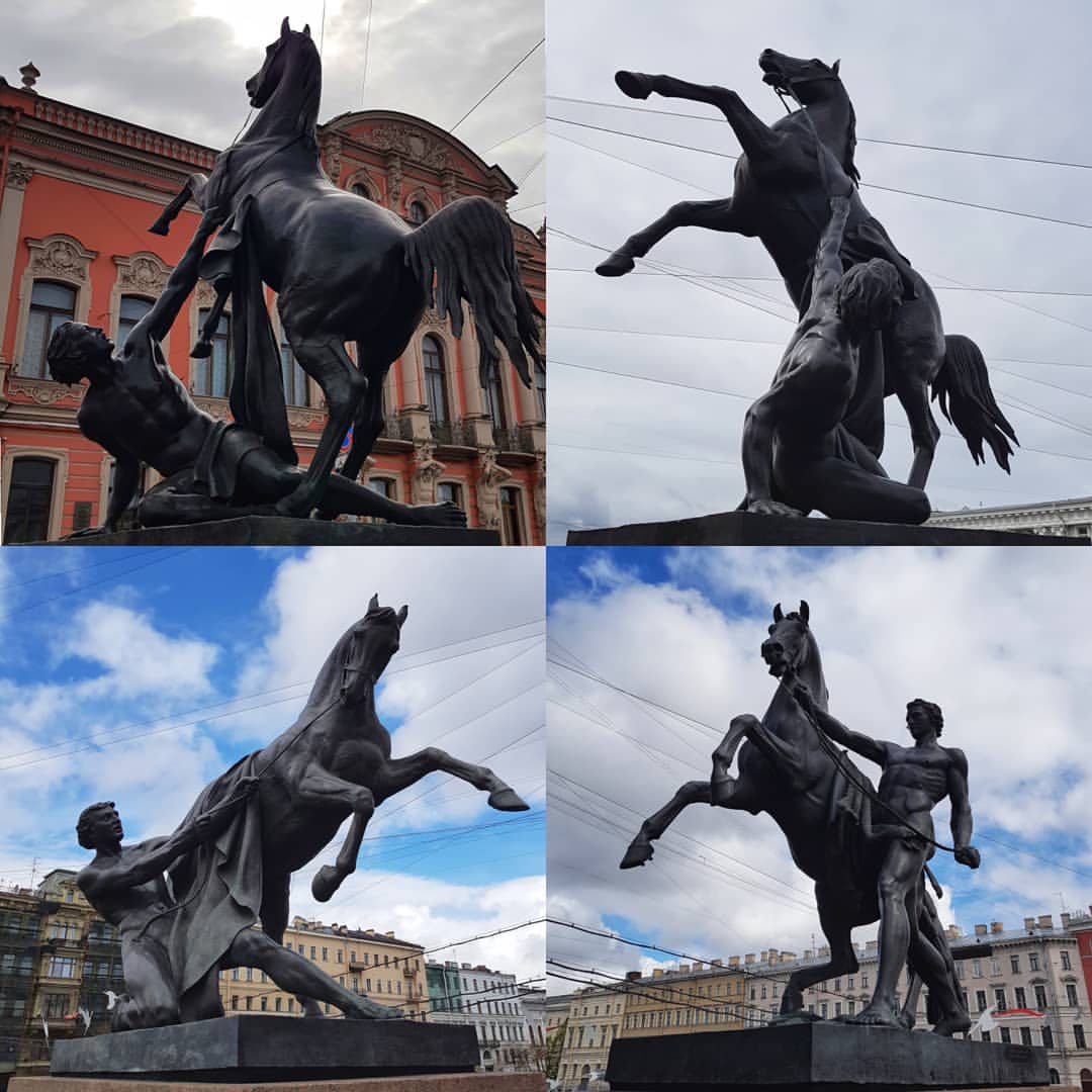 vladimir.koryavov в LOOKY — Всё смешалось - люди, кони #saintpetersburg #питер #санктпет