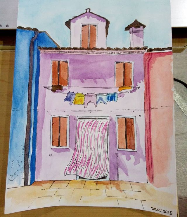 photo_sav83 в LOOKY. #скетчим63,#скетч,#акварель,#творчество,#sketch. Сегодня рисовали зда...