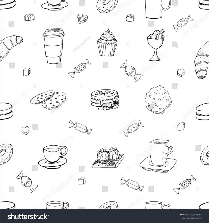 artist_inspirer в LOOKY — Ну... здравствуй Шатерсток:) Бесшовный паттерн.

#illustrati