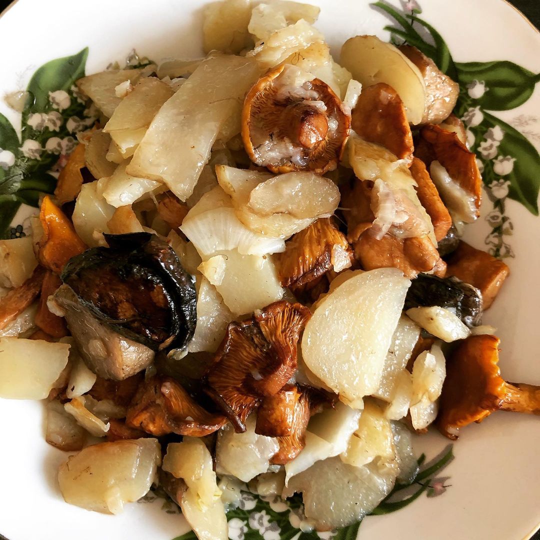 nayanari в LOOKY — Приятного аппетита! 🤤 #еда #food #картошка #potato #грибы #