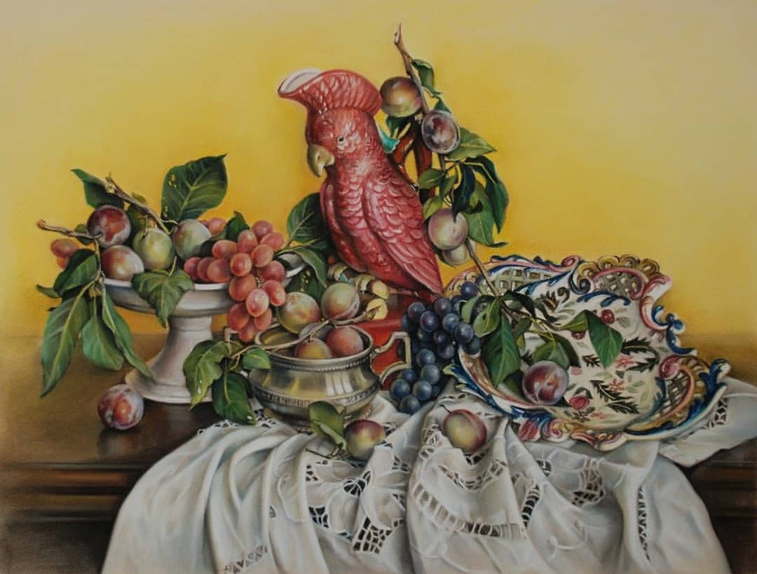 ksenya.moroz.002 в LOOKY — "Сливы" (бум., пастель 70х53) 2015 г. (Нет в наличии)
Это по