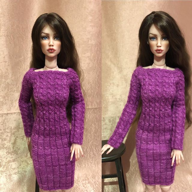 hich_nik в LOOKY. #knit,#knitting,#knitfordolls,#вязание,#вязаниеспицами,#вязаниедлякукол,#одеждадлякукол,#вязаноеплатье,#knitdress,#artdoll,#dressfordoll,#вяжутнетолькобабушки,#handmade,#handknits,#handicraft,#knitwear,#malabrigo,#связаноруками. Новое розовое платье...