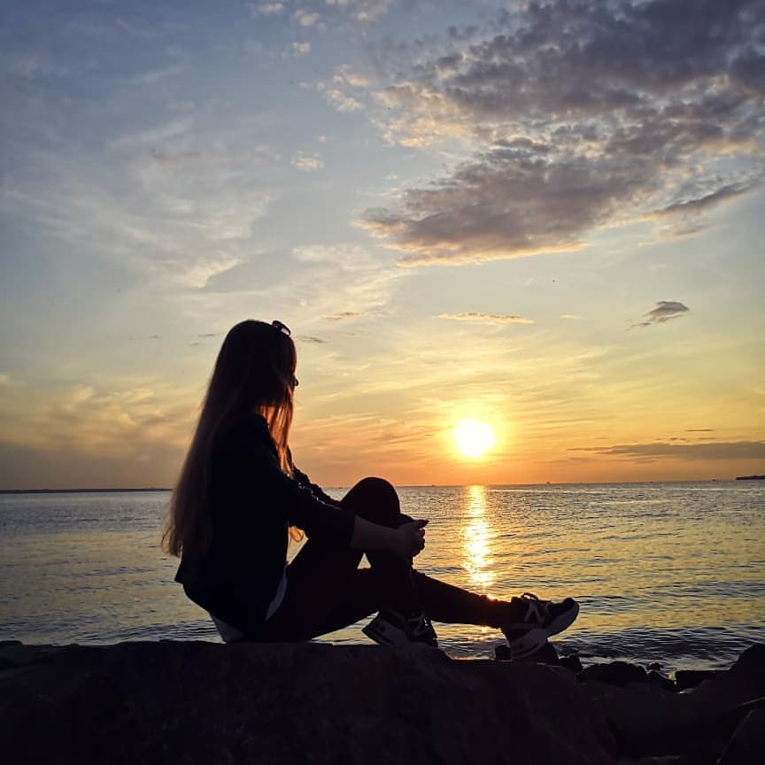 ya_alexeeva в LOOKY — #закат В такие моменты чувствуешь себя счастливой #счастье